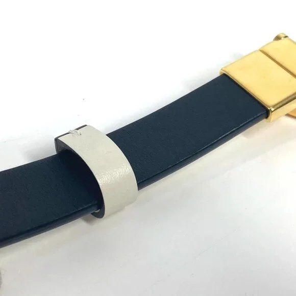 Dior CD buckle Accessories belt Leather White/GoldHardware - Picture 6 of 11